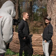 Z nakrúcania videoklipu Priateľ