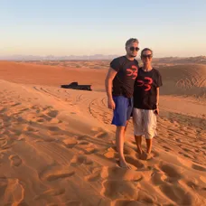 Veronika a Adam v Dubaji