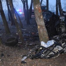 Auto doslova rozmetalo.