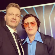 Martin so Zuzkou Belohorcovou alias Karolom Duchoňom.