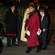 Princezná z Walesu na vianočnej bohoslužbe