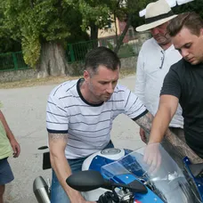Petr Vágner so štábom