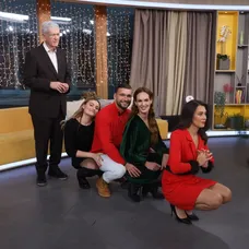 Moderátori a štáb Telerána pripravili vianočnú pesničku