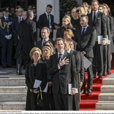 Pohreb gréckeho kráľa Konštantína II.