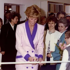 Princezná Diana v Bratislave v roku 1991
