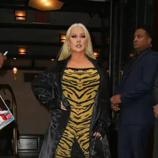 Schudnutá Christina Aguilera