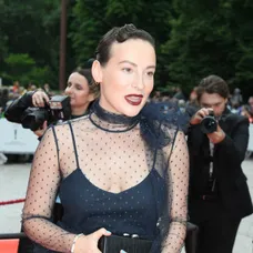 Anna Fialová na otváracom ceremoniáli 56. ročníka KVIFF.
