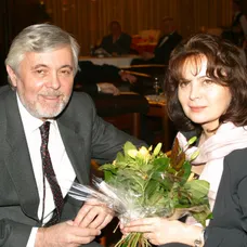 Libuše Šafránková s manželom Jozefom Abrhámom