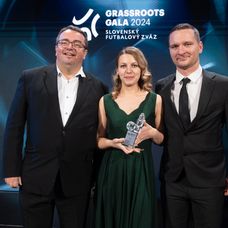 Odovzdávanie cien Grassroots Gala.