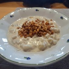 Na nože - Bryndzové halušky so slaninou