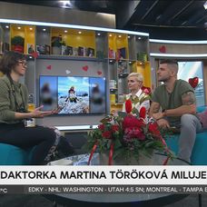 Martina Töröková v Teleráne