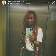 Lenka s dredmi