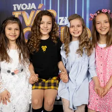 Emka Kandráčová, Izabelka Gavorníková, Zoe Kachútová a Katka Čačíková