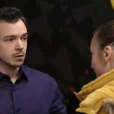 Edo zostal z Lenkiných slov prekvapený.