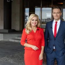 Voľby 2023: Volebná noc - Zlatica Švajdová Puškárová a Michal Kovačič
