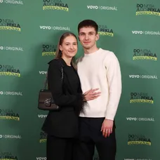 Dávid Ďuriš s priateľkou