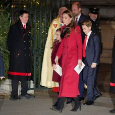Princezná z Walesu na vianočnej bohoslužbe