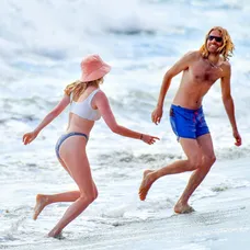 Elsa Hosk s priateľom