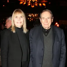 Robert Hossein s manželkou Candice Patou