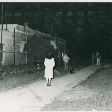 Zábery z reálnej rekonštrukcie vraždy v Brne, ktorá sa uskutočnila 29. 5. 1982
