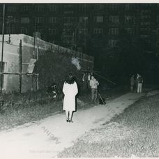 Zábery z reálnej rekonštrukcie vraždy v Brne, ktorá sa uskutočnila 29. 5. 1982