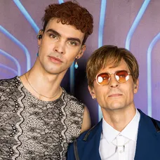 Adam Pavlovčin a Juraj Loj ako Years and Years a Elton John.