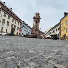 Námestie Svätej trojice v Banskej Štiavnici