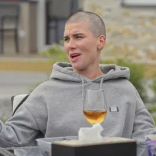Žaneta Skružná s rodinou.