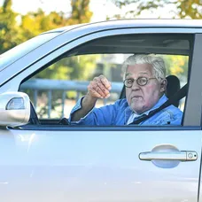 Jay Leno po pobyte v nemocnici