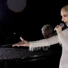 Vystúpenie Celine Dion na otváracom ceremoniáli LOH 2024