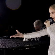 Vystúpenie Celine Dion na otváracom ceremoniáli LOH 2024