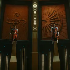 Záber z filmu Čierny panter: Navždy Wakanda