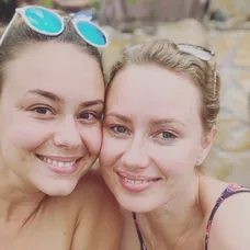 Dominika Kavaschová a Natália Puklušová.