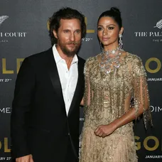 Matthew McConaughey s manželkou Camilou Alves.
