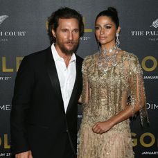 Matthew McConaughey s manželkou Camilou Alves.