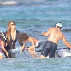 Mariah Carey dovolenkuje v Karibiku