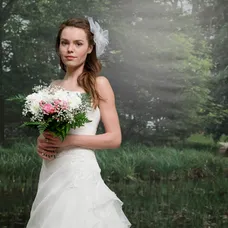 Mary Havranová ako nevesta