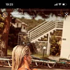 Natália na dovolenke