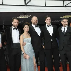 Martha Issová a David Ondříček na festivale v Karlových Varoch
