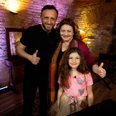 Ondrej a Ema Kandráčovci s Jankou Daňovou