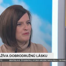 Hana Lasicová v Teleráne