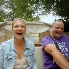 Simona a Radek na svadobnej ceste