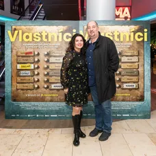 Richard Stanke na premiére filmu Vlastníci