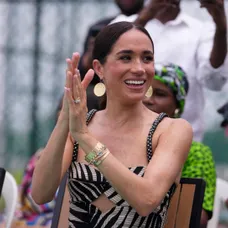 Meghan Markle na turné v Nigérii