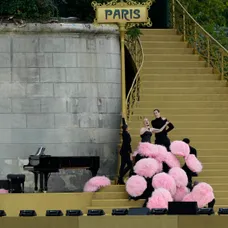 Lady Gaga na otváracom ceremoniáli na letných olympských hrách v Paríži