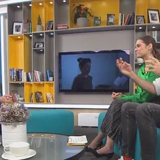 Michaela Majerníková v Teleráne.