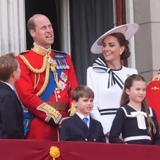 Princ a princezná z Walesu na Trooping the Colour
