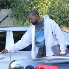 Raper Kanye West