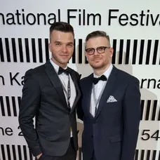 David Grich a Boris Pršo na Medzinárodnom filmovom festivale v Karlových Varoch
