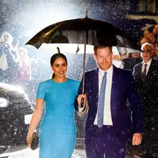 Meghan a Harry v Londýne